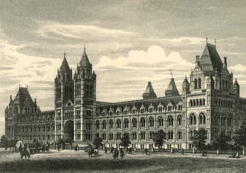 自然史博物館、サウスケンジントン、c1876。