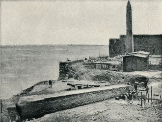 それがアレクサンドリアに落ちたときに横たわっている針、1877、1910