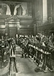 ブリュッセルの占領、1914年、1919年。