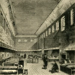 1840年、1881年の旧寮。