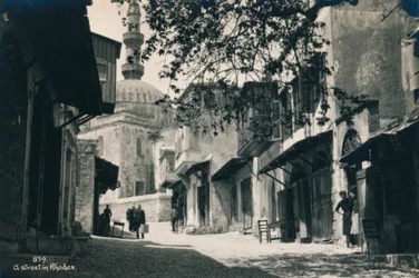 ロードスの旧市街、ギリシャ、1936