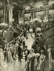 パリのオペラ、1910年。