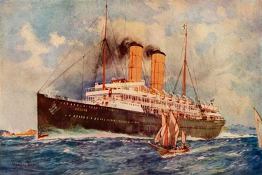 Orsovaオリエントライン、c1930。