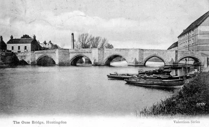 ウーズ橋、ハンティンドン、ケンブリッジシャー、1905