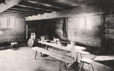プリマスコロニーの最初の交易所、米国マサチューセッツ州ボーン、c1900年代