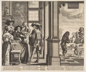 放蕩息子は家を出ます。 1636年。