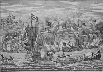 ジブラルタルの救済、c1710