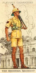 ローデシア連隊、1936年。