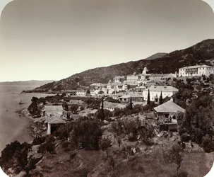 1860年代にギリシャのアトス山にあるロッシコン聖パンテレイモン修道院