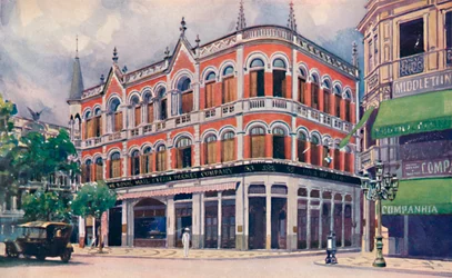 Royal Mail Steam Packet Companyオフィス、アベニーダリオブランコ、1914年