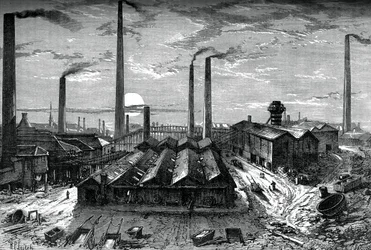 セントロロックス化学工場、グラスゴー、c1880