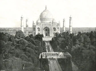 タージマハル、アーグラ、インド、1895年。