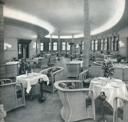 コンテディサボイアのティーラウンジ、1933