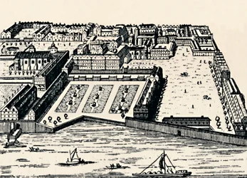 テムズ川の寺院、c1650、1903