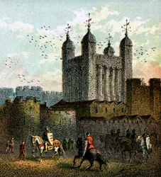 ロンドン塔、c1850