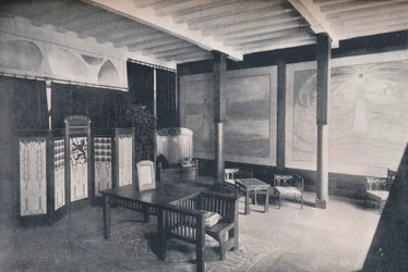 1902年トリノ展のオランダ支部の前庭