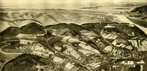 Wienerwald Road、ウィーン、オーストリア、c1935。