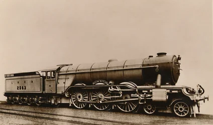 ウィリアムホワイトロー機関車、c1930年代。