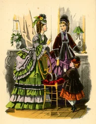 若いイギリス人女性、1871年、1943年。