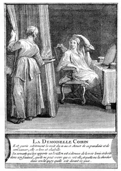若い女性コイリン、1737、1885