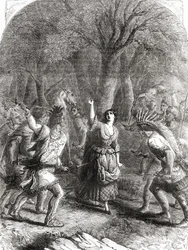 アメリカ独立戦争中の1777年、ジェニーことジェーン・マクレアがインディアンに誘拐され、後に殺害された事件。