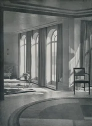 ヤッフルヒルの広い部屋、ブロードストーン、ドーセット、1933