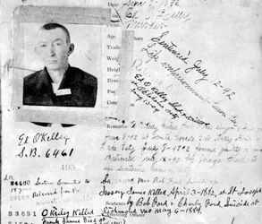 ロバート・フォードを殺した男についての吸取紙、1892年頃 1954年