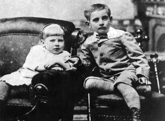 ジェシー・ジェームズの子どもたち、1881-1883年頃、1954年