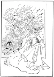 小瀬弘高の死、1886年