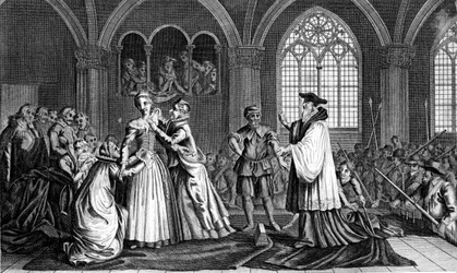 スコットランドの女王、メリーの処刑、1587年、18世紀