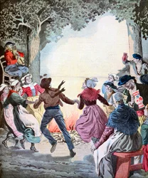 1912年の真夏の日の火災