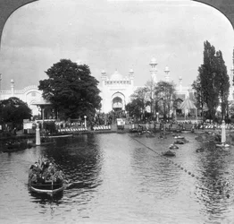 大英帝国展覧会、ウェンブリー、ロンドン、c1925の湖
