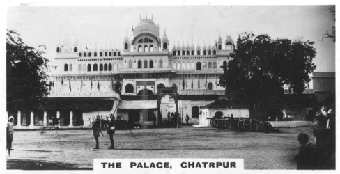 インド、チャタルプル宮殿、c1925