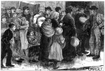 1875年、ウェールズのマーサーティドビルにある質屋