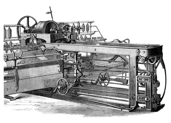 スピニングミュール、c1880