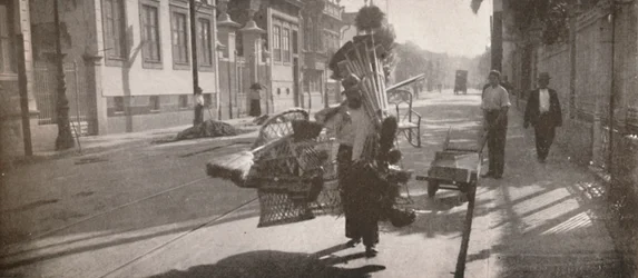 枝編み細工のベンダー、1914