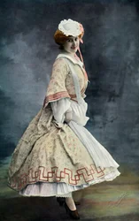 ヴァリエテ劇場。バット。アーレット。 -ジャンヌソーリエさん、1904年。