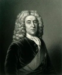 Thomas Holles Pelham、ニューカッスル公、KG、c1740、c1884。