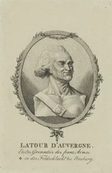 テオフィルコレットドラトゥールドーベルニュ1743-1800、c。 1800。