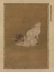 3つのウサギ。