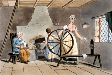 1814年の3世代の女性