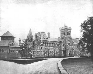 トロント大学、カナダ、トロント、c1900。