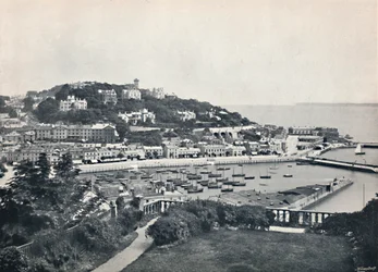 トーキー-Waldron Hill、1895からの一般的なビュー