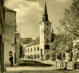 市庁舎、Gumpoldskirchen、Mödling、下オーストリア、c1935。