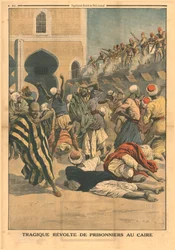 1914年のカイロにおける囚人の悲劇的な反乱。