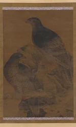 二頭の鷲、明王朝、1368～1644年。