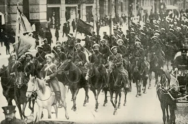 ロシア騎兵の種類、1919年。