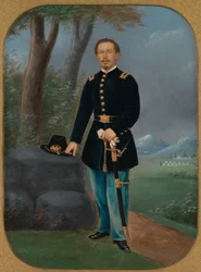 [北軍将校]、1861-65。