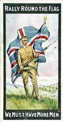 イギリス : シガレットカード - WW1リクルーティング