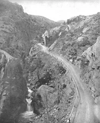 Ute Pass、コロラド州、米国、c1900。